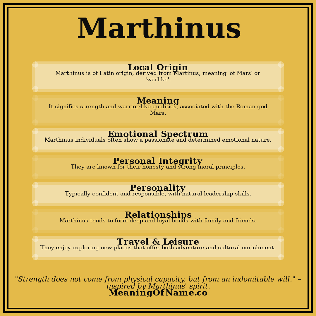 Marthinus name meaning poster