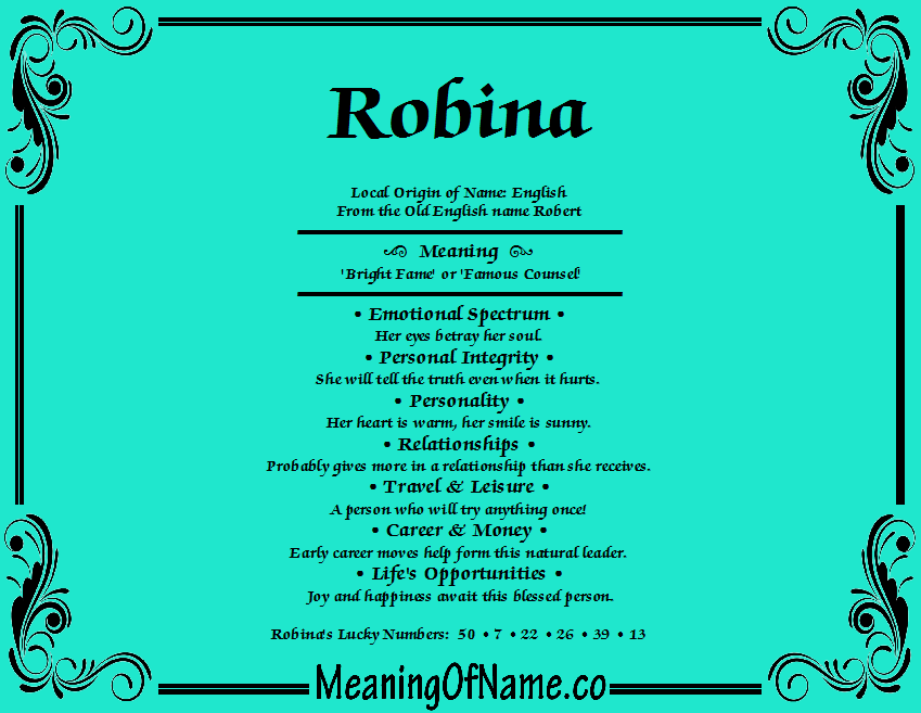 robina-meaning-of-name