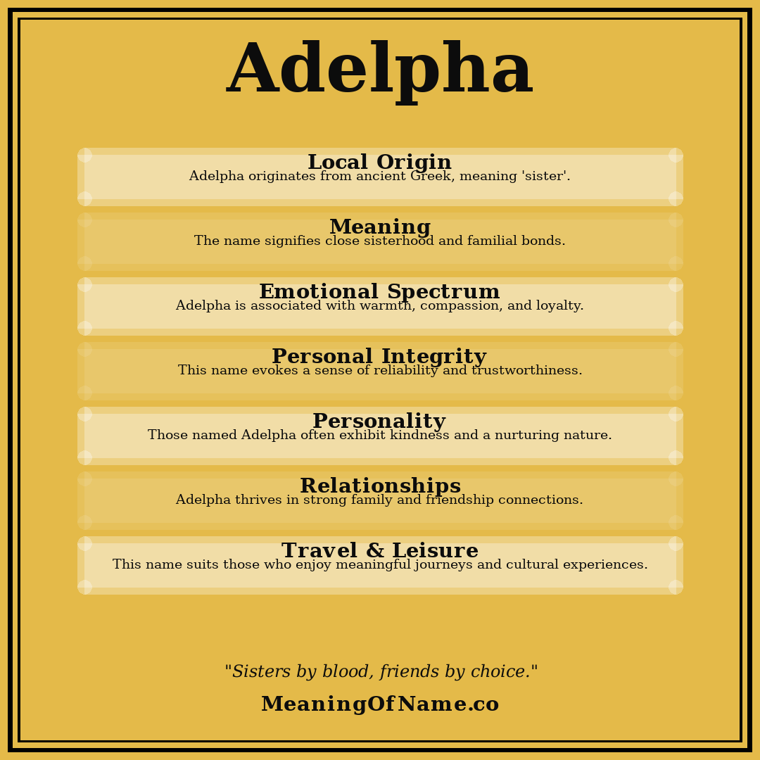 Adelpha name meaning poster