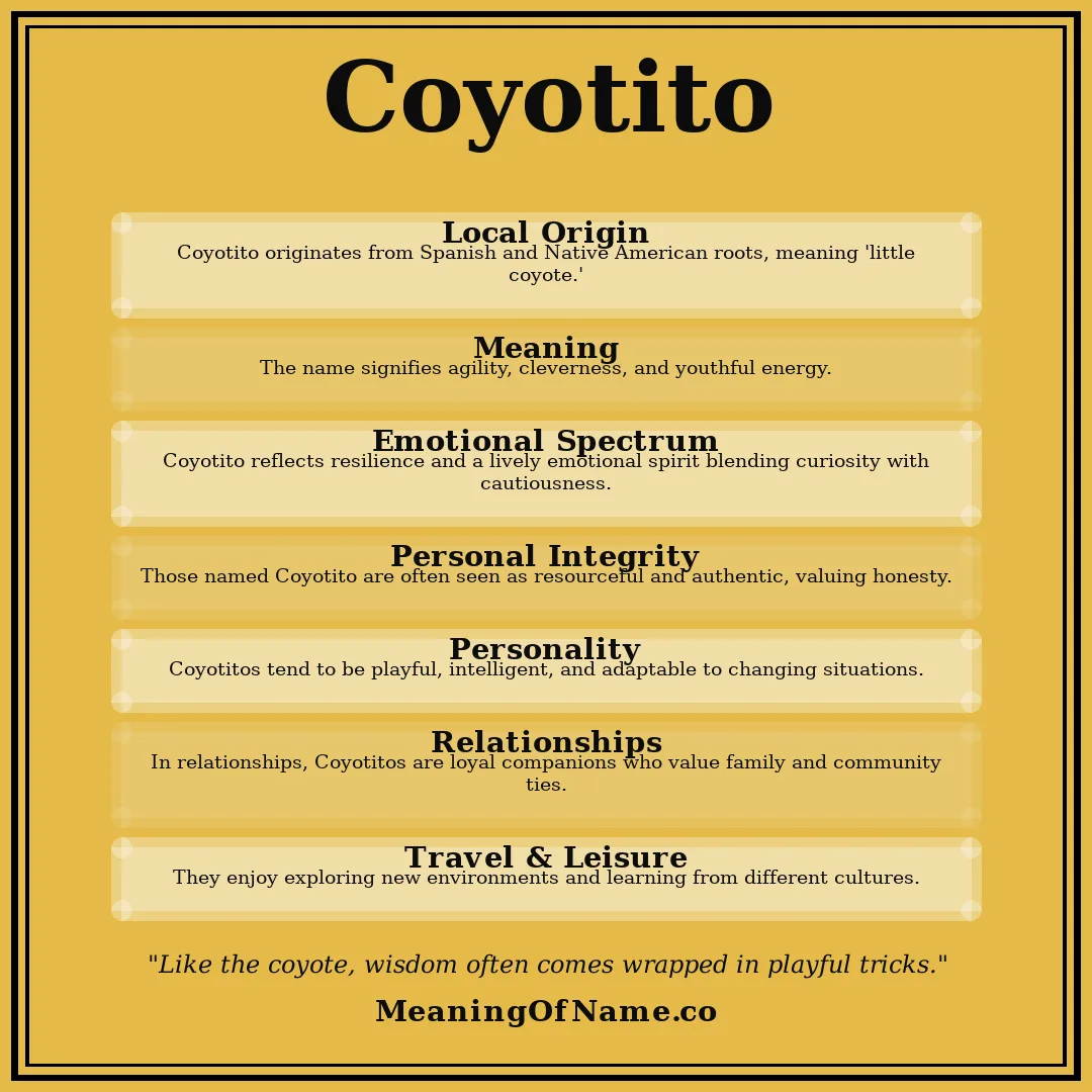 Coyotito name meaning poster
