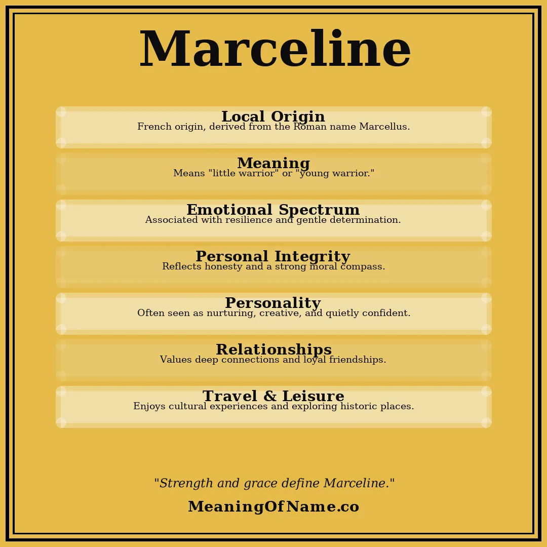 Marceline name meaning poster